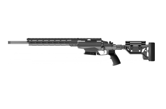 Buy Tikka T3x Tac A1 Left Hand 6.5mm Creedmoor Bolt Action Rifle – 10 Rounds, 24″ Barrel, Black Stock, Blue/Black