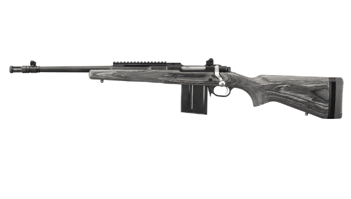 Buy Ruger Gunsite Scout Left-Handed 308 Winchester Bolt Action Rifle – 10 Rounds, 16.5″ Barrel, Fixed Stock, Synthetic