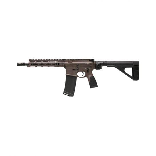 Buy Daniel Defense DDM4 V7 P (Law Tactical) .223 Rem/5.56 Semi-Automatic AR Pistol, Cerakote Brown