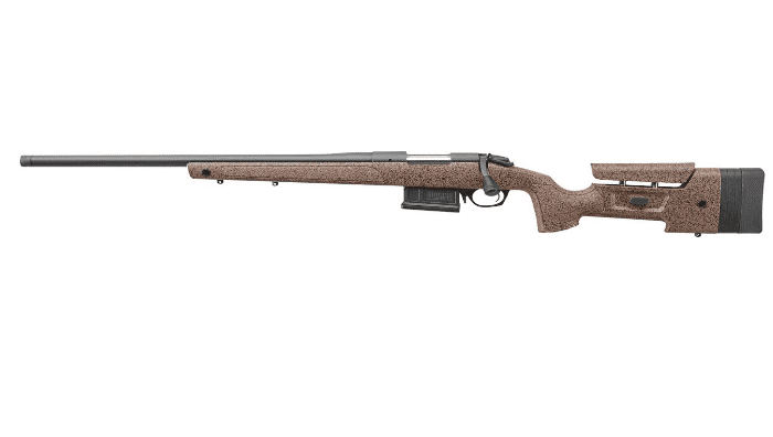 Buy Bergara B-14 HMR Left Hand 308 Winchester/7.62 NATO Bolt Action Rifle – 5+1 Rounds, 20″ Barrel, Synthetic Stock, Blue/Black