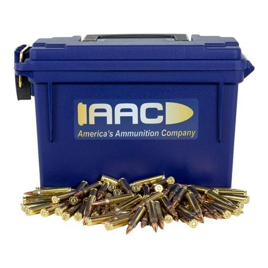 Buy AAC 5.56 NATO 75 Grain BTHP Match 250rd Ammo Can With Capital Cartridge Headstamp