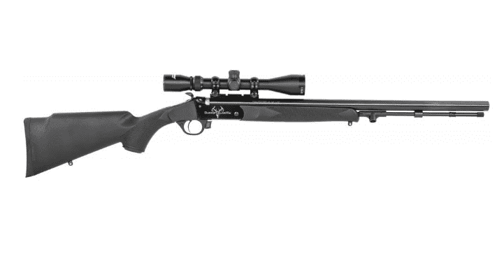 Buy Traditions Buckstalker XT 50 Cal 209 Primer 24″ Blued Black Synthetic Stock 3-9×40 Scope